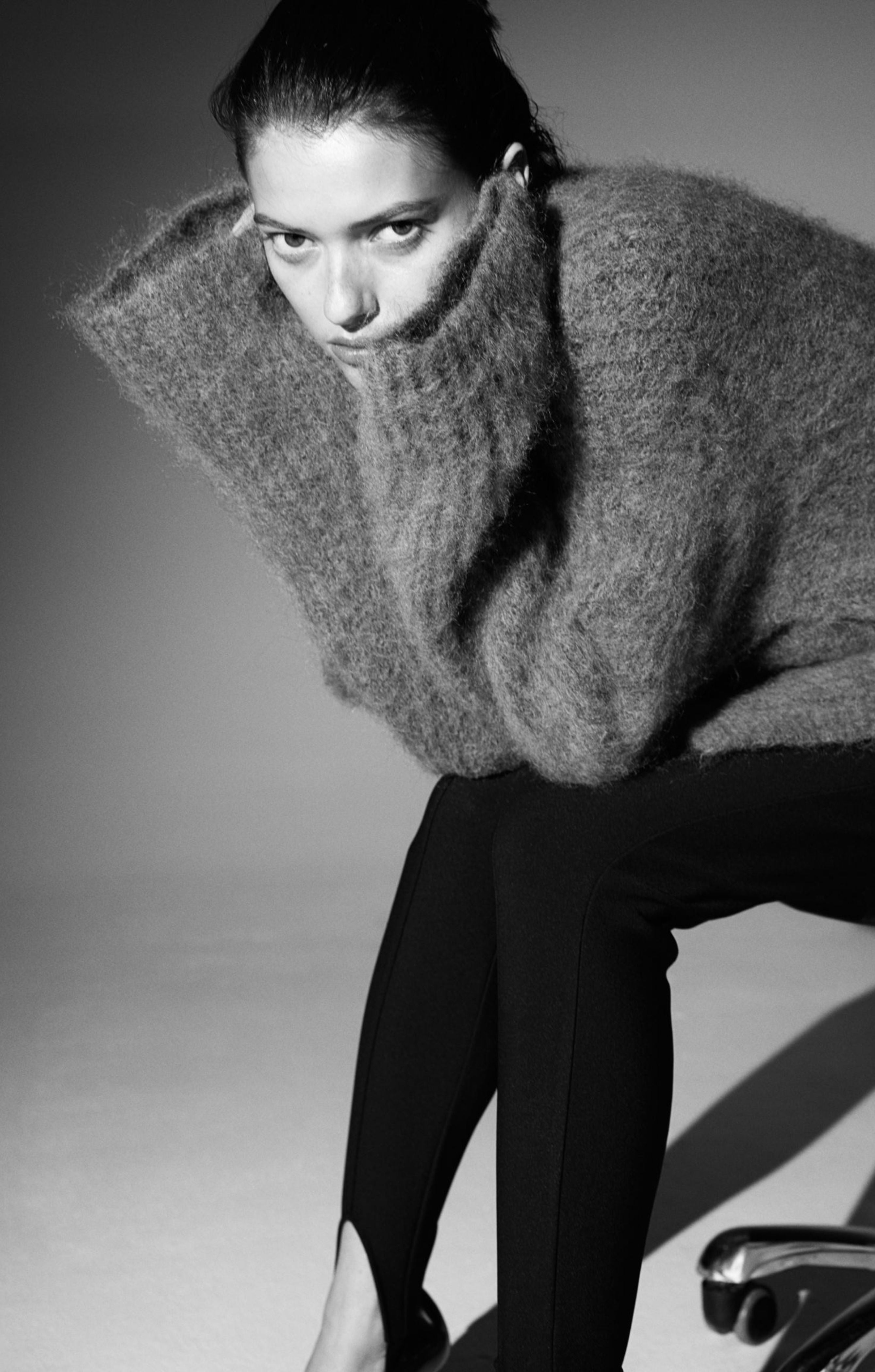 H&M Mohair-Blend Turtleneck Jumper