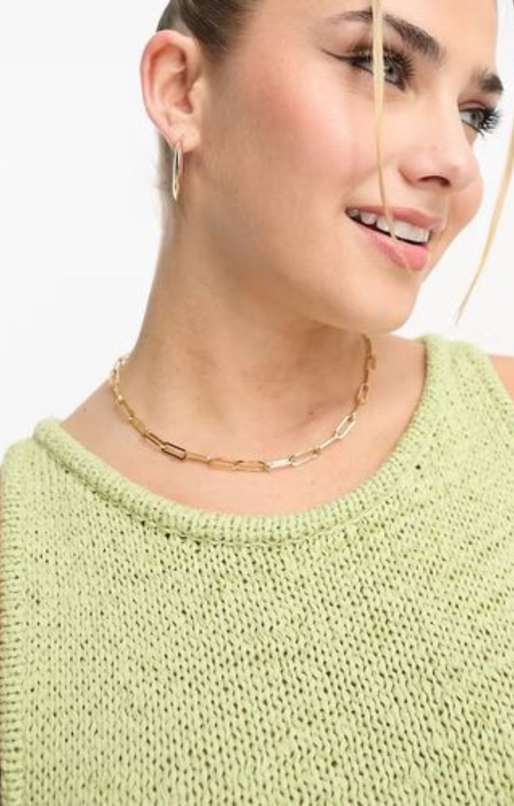 Urban Revivo Knitted Racer Midi Dress In Green – dresses by Urban Revivo, available to rent from Hirestreet
