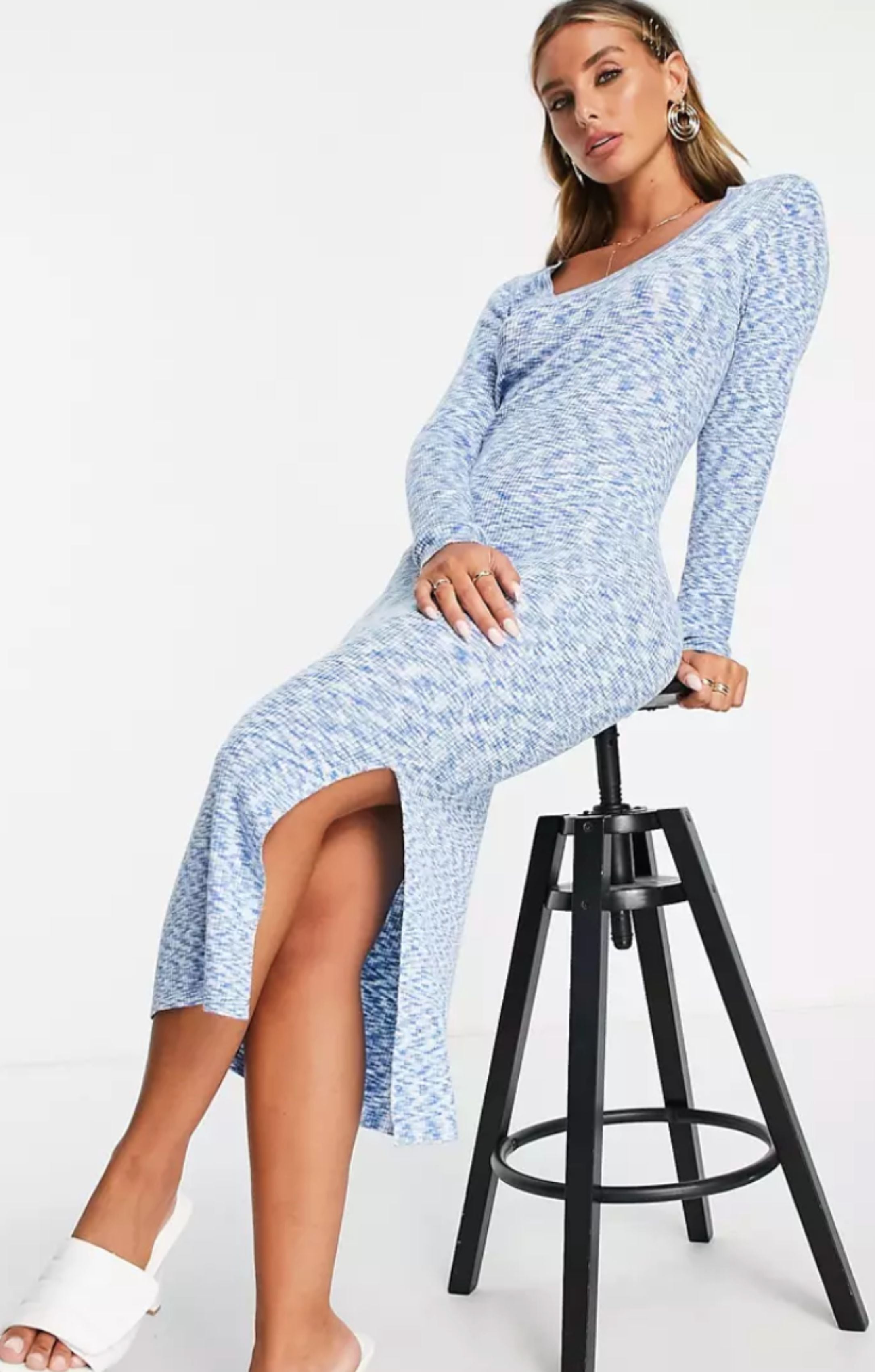 Rent French Connection Janna Space Dye Midi Dress