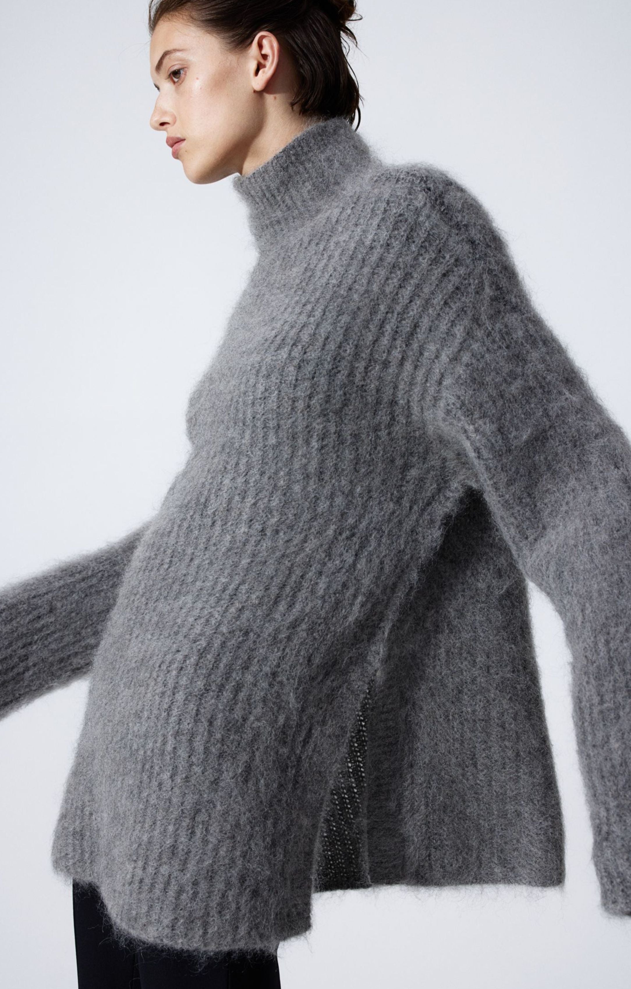 H&M Mohair-Blend Turtleneck Jumper product image