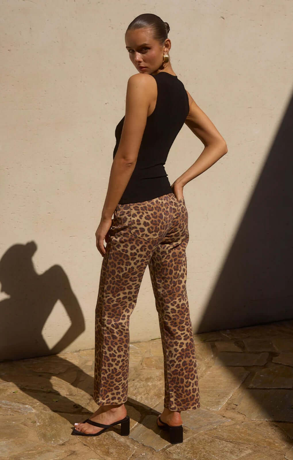 Runaway The Label Gigi Pant in Leopard