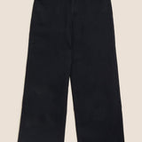 M&S Black Luxury High Waisted Wide Leg Jeans