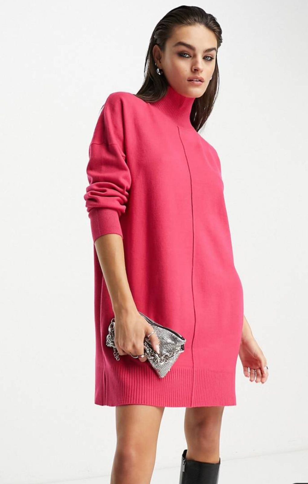 French Connection Lisa Mini Jumper Dress