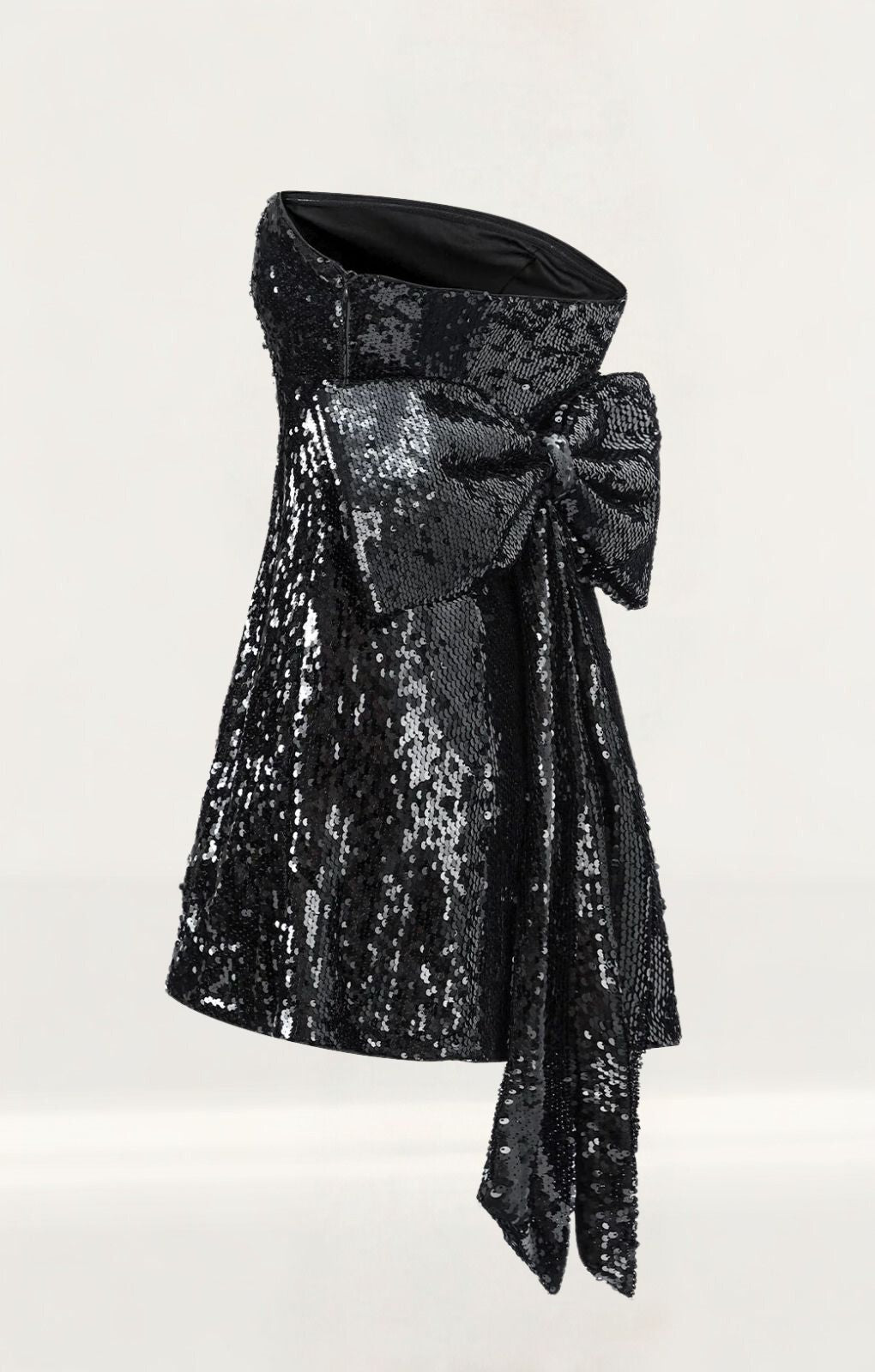 Kiwi & Co No.2: The Black Sequin Bow Dress