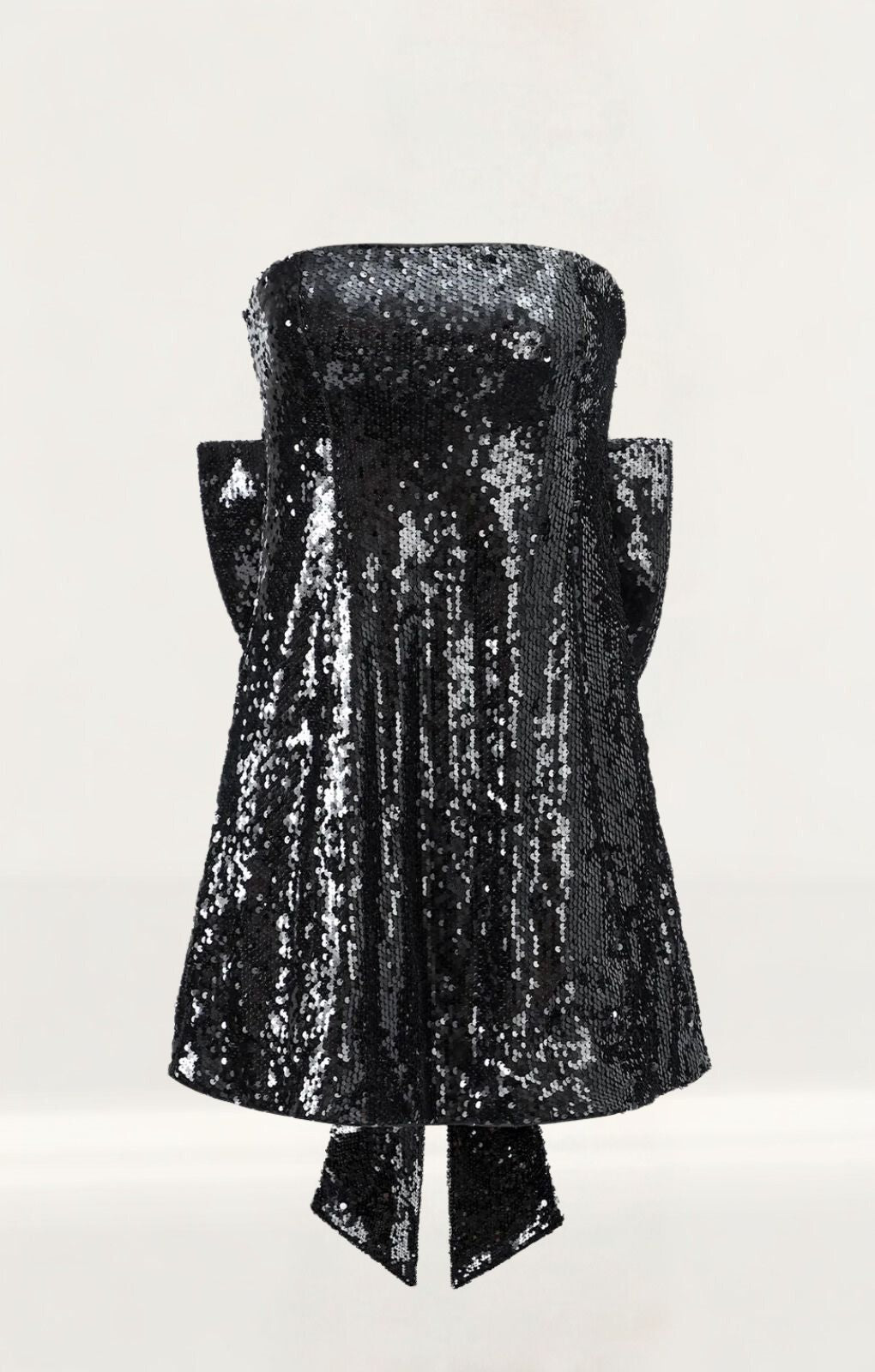 Kiwi & Co No.2: The Black Sequin Bow Dress