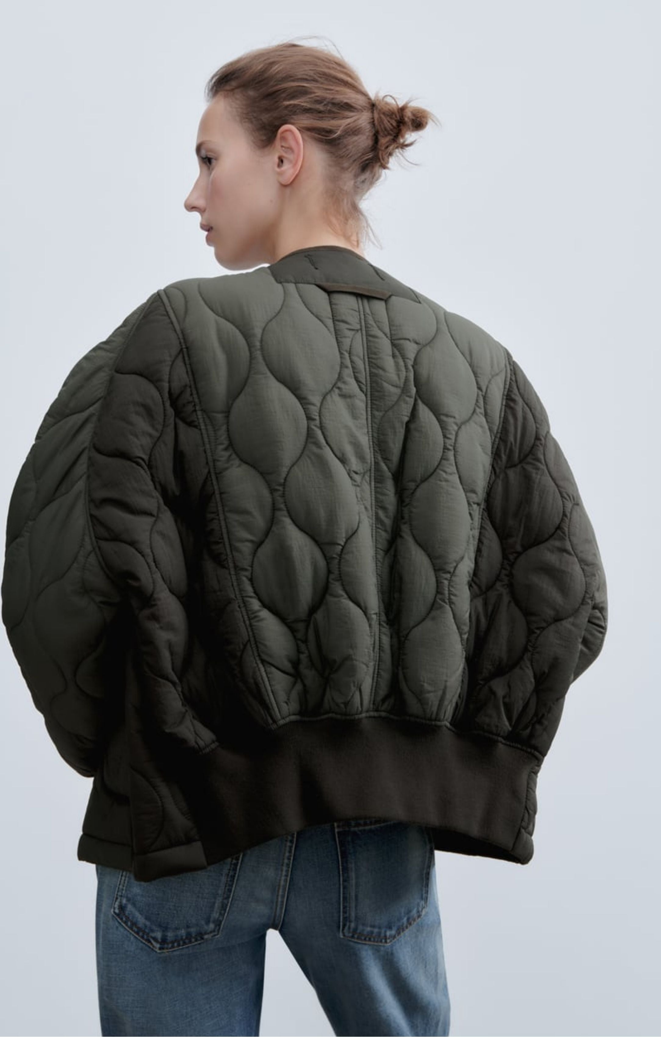 Zara Collection Water-Repellent Puffer Jacket