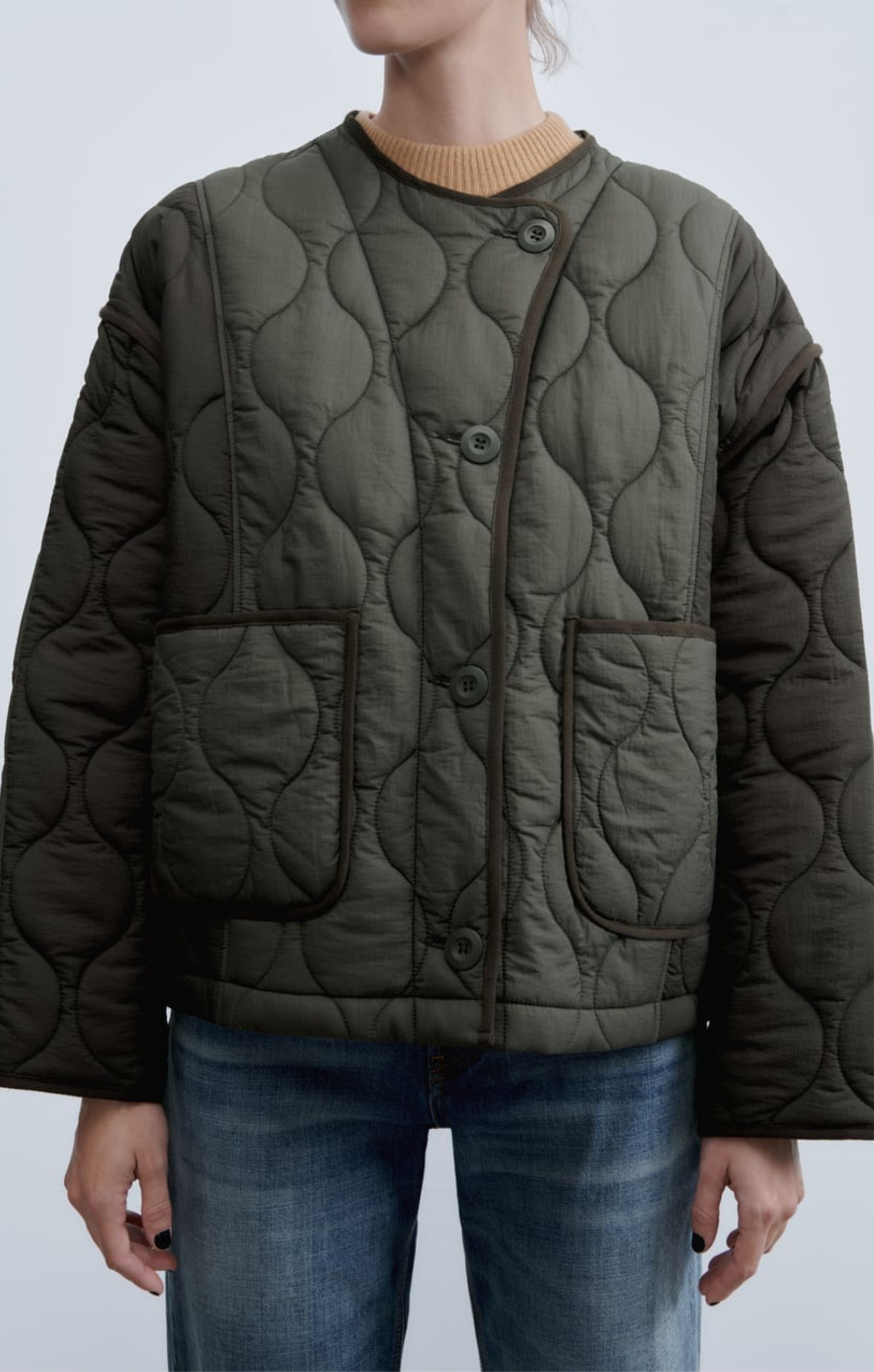 Zara Collection Water-Repellent Puffer Jacket