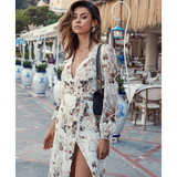 Runaway The Label Halenne Dress In White Floral