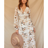 Runaway The Label Halenne Dress In White Floral
