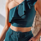 TwoSisters The Label Shannon Green Trouser & Top Co-Ord