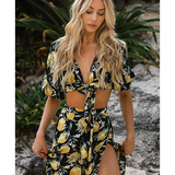 Seven Wonders Limoncello Wrap Co-Ord