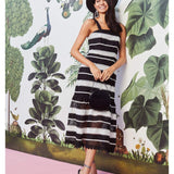 Talulah Darling White And Black Midi