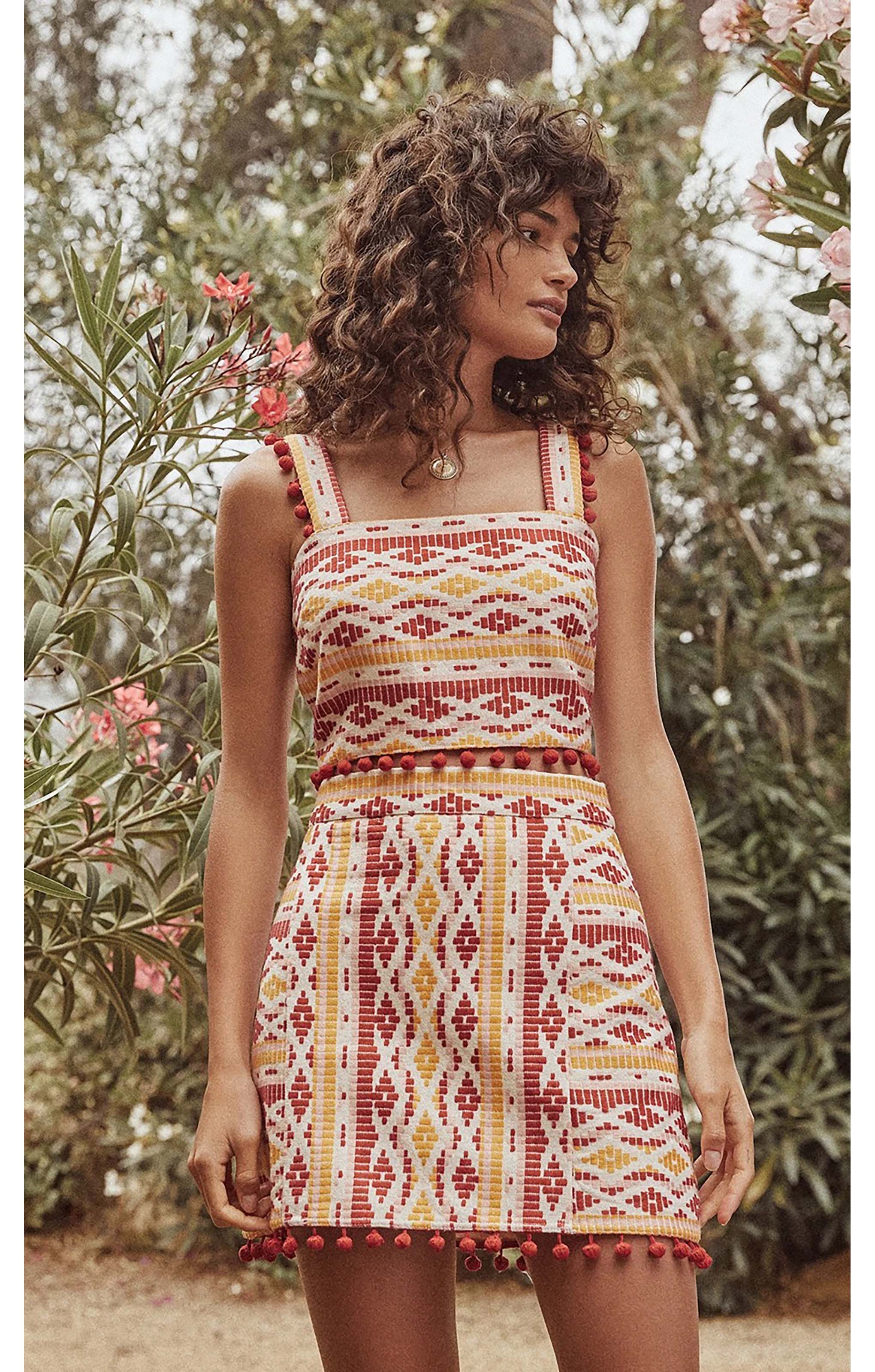Saylor Dahlia Mini Skirt & Top Co-ord
