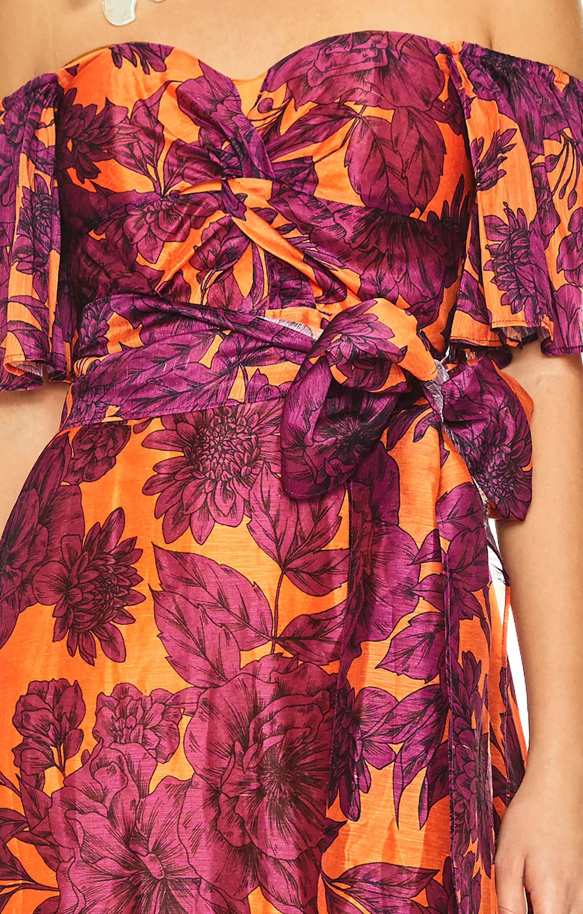 Talulah Floral Las Palmas Midi Dress