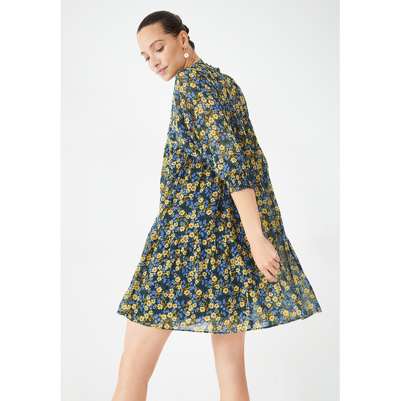 Hush Quinn Mini Dress In Dark Pop Floral – dresses by Hush, available to rent from Hirestreet