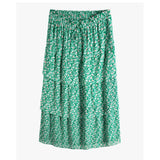 Hush Hallie Layered Skirt In Leafy Floral – skirts by Hush, available to rent from Hirestreet