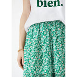 Hush Hallie Layered Skirt In Leafy Floral – skirts by Hush, available to rent from Hirestreet