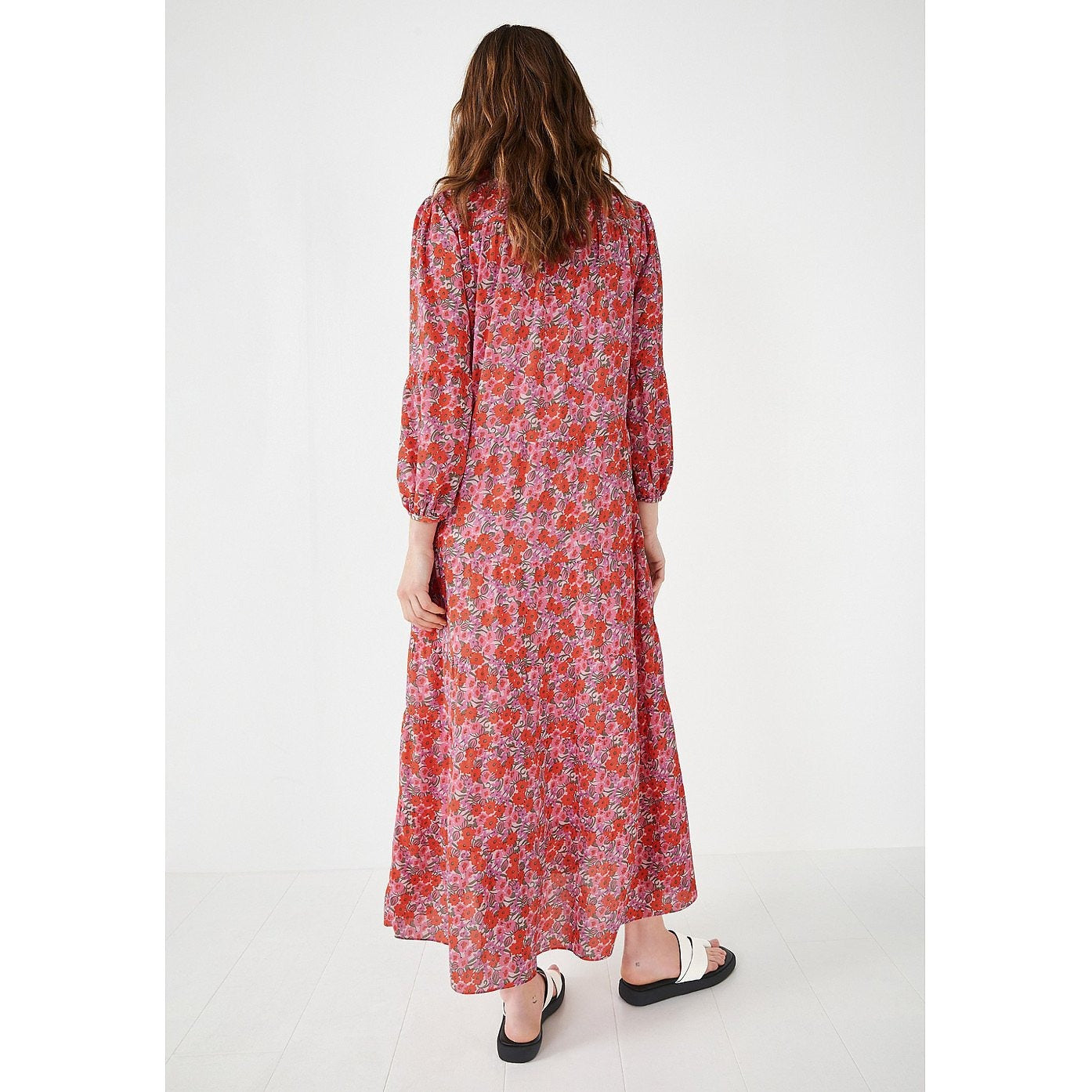 Hush Abelia Maxi Dress In 60's Floral Multi – dresses by Hush, available to rent from Hirestreet