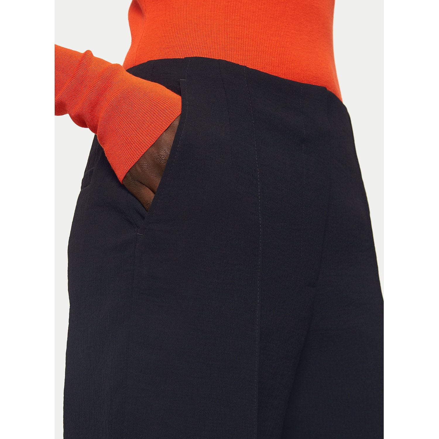 Jigsaw Hale Textured Trousers – trousers by Jigsaw, available to rent from Hirestreet