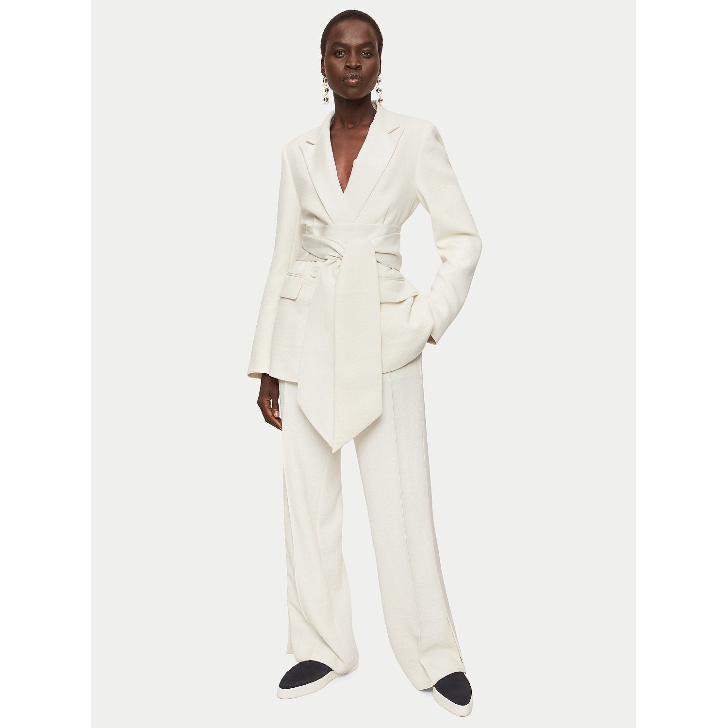 Jigsaw Faille Trim Tuxedo Blazer – coats & jackets by Jigsaw, available to rent from Hirestreet