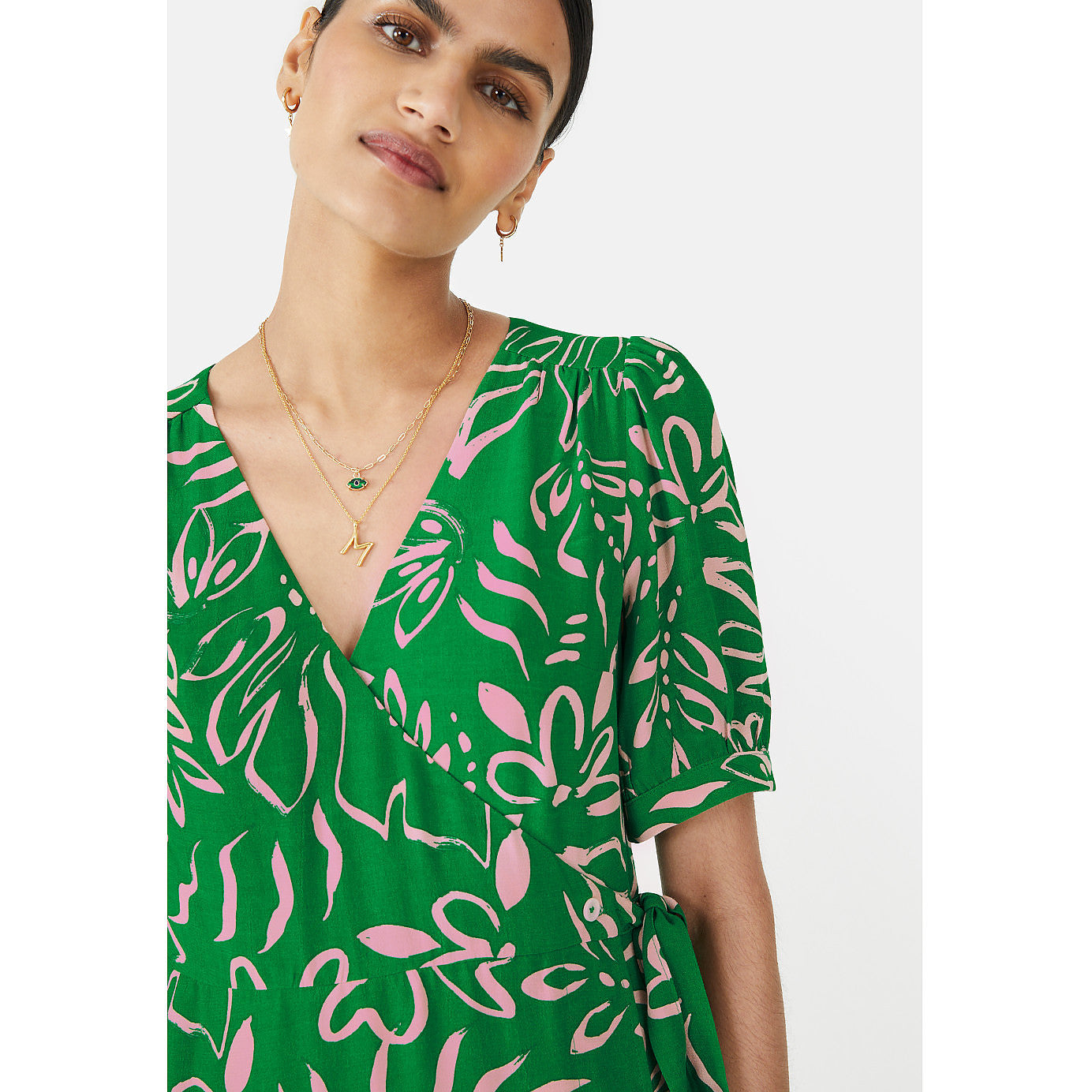 Hush Caitlyn Wrap Mini Dress – dresses by Hush, available to rent from Hirestreet
