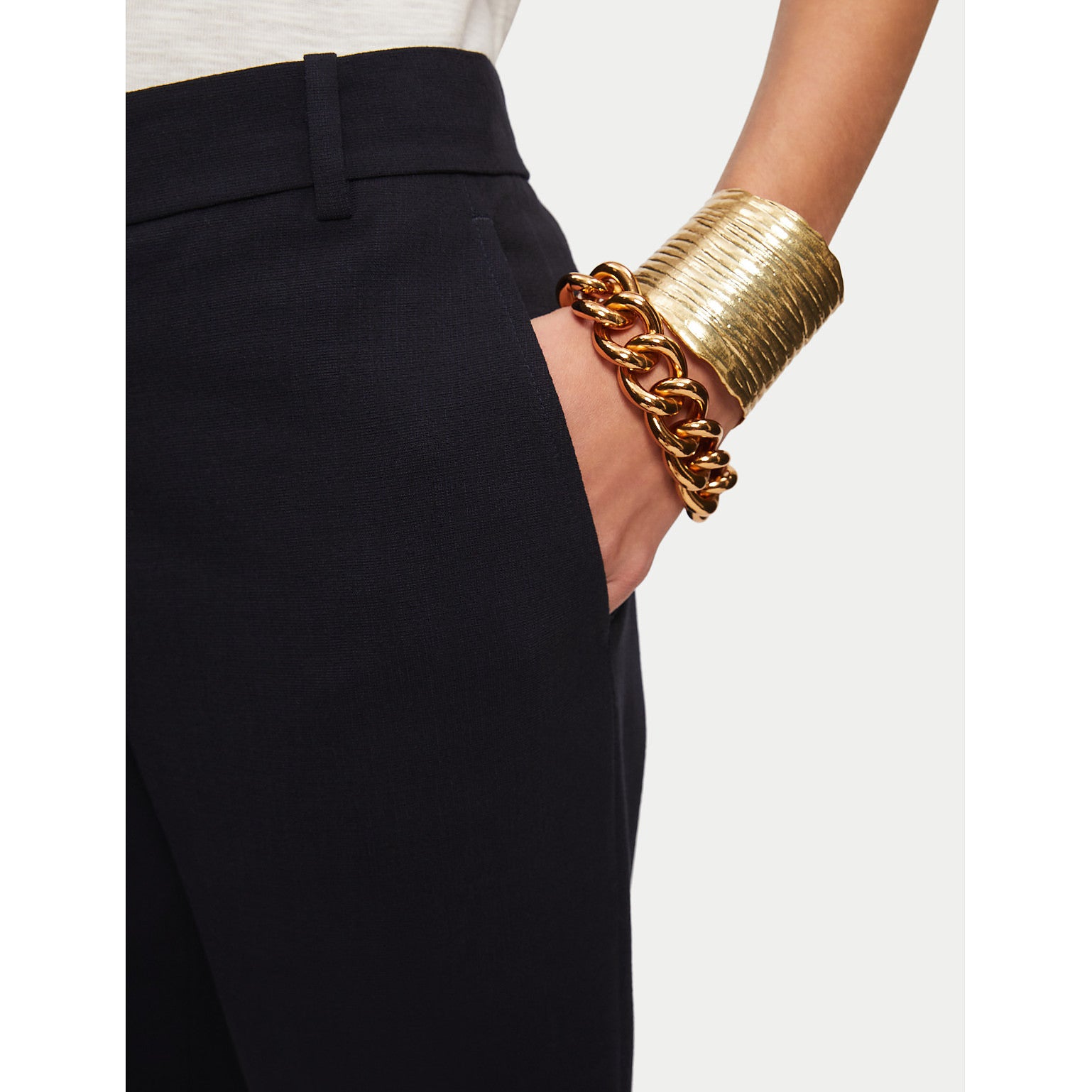 Jigsaw Crosshatch Palmer Trouser – trousers by Jigsaw, available to rent from Hirestreet
