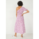 Hush Tess One Shoulder Midi Dress – dresses by Hush, available to rent from Hirestreet