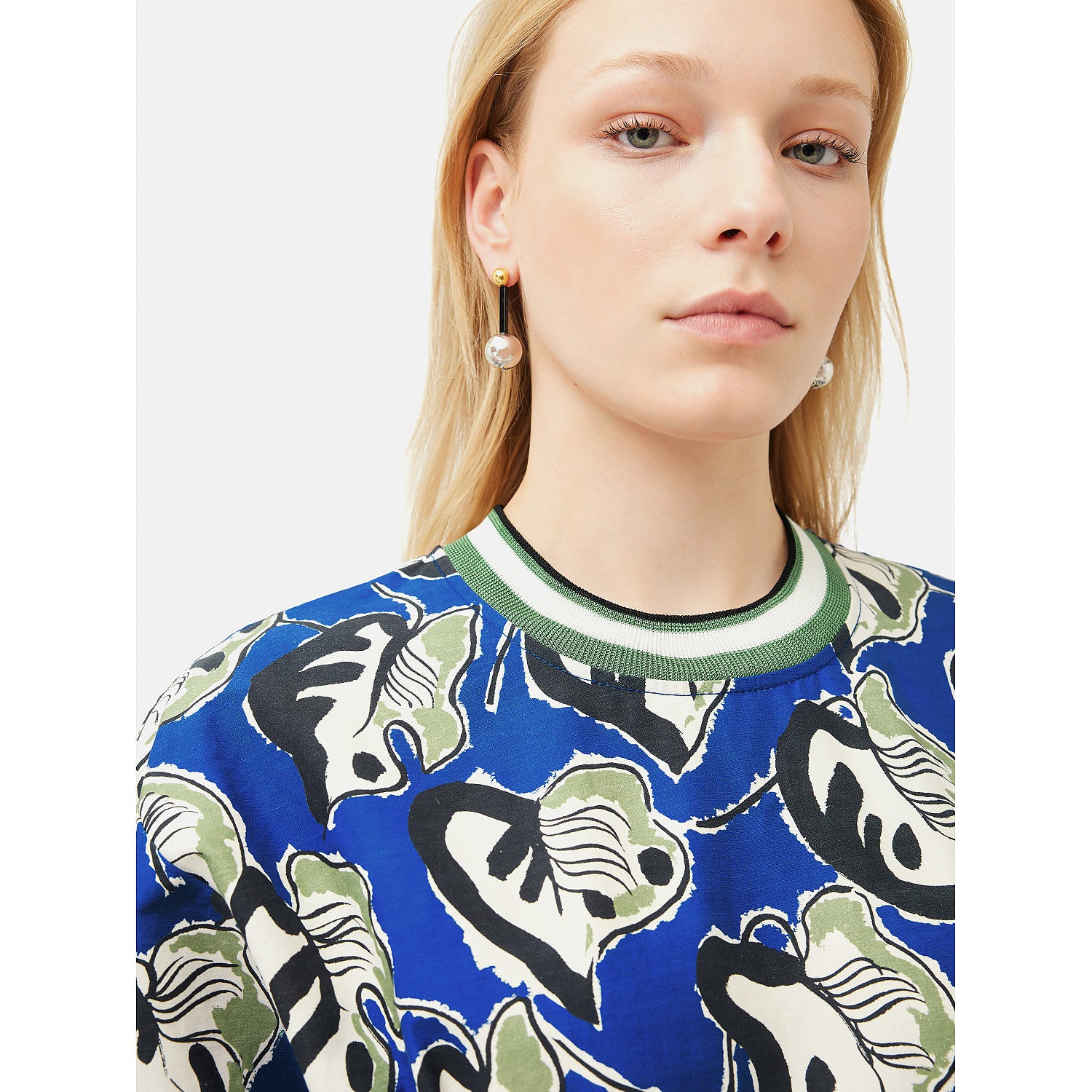 Jigsaw Collagerie T-shirt Dress – dresses by Jigsaw, available to rent from Hirestreet