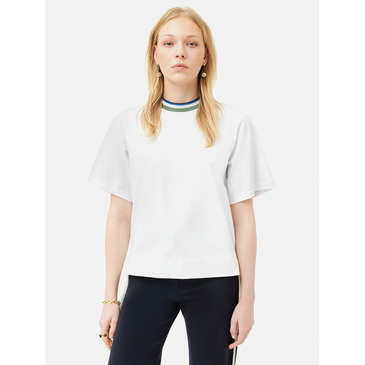 Jigsaw Collagerie T-shirt – tops by Jigsaw, available to rent from Hirestreet