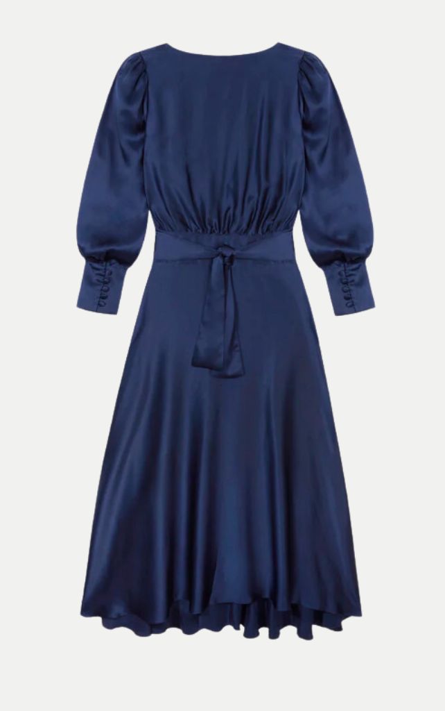 Harmur Gilly Midi Dress Stormy Navy