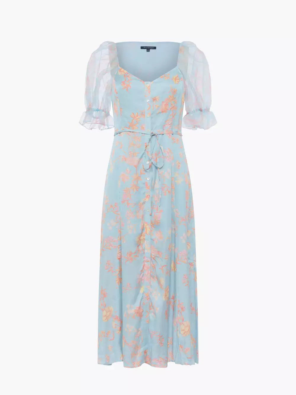French Connection Diana Drape Midi Dress