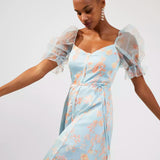 French Connection Diana Drape Midi Dress