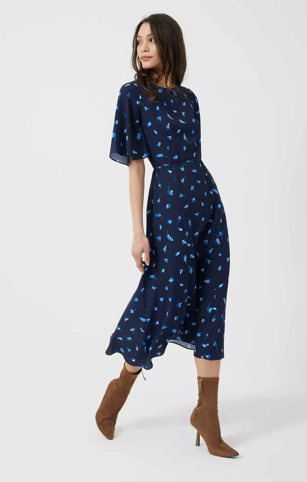 French Connection Belle Verona Crepe Midi Dress product image