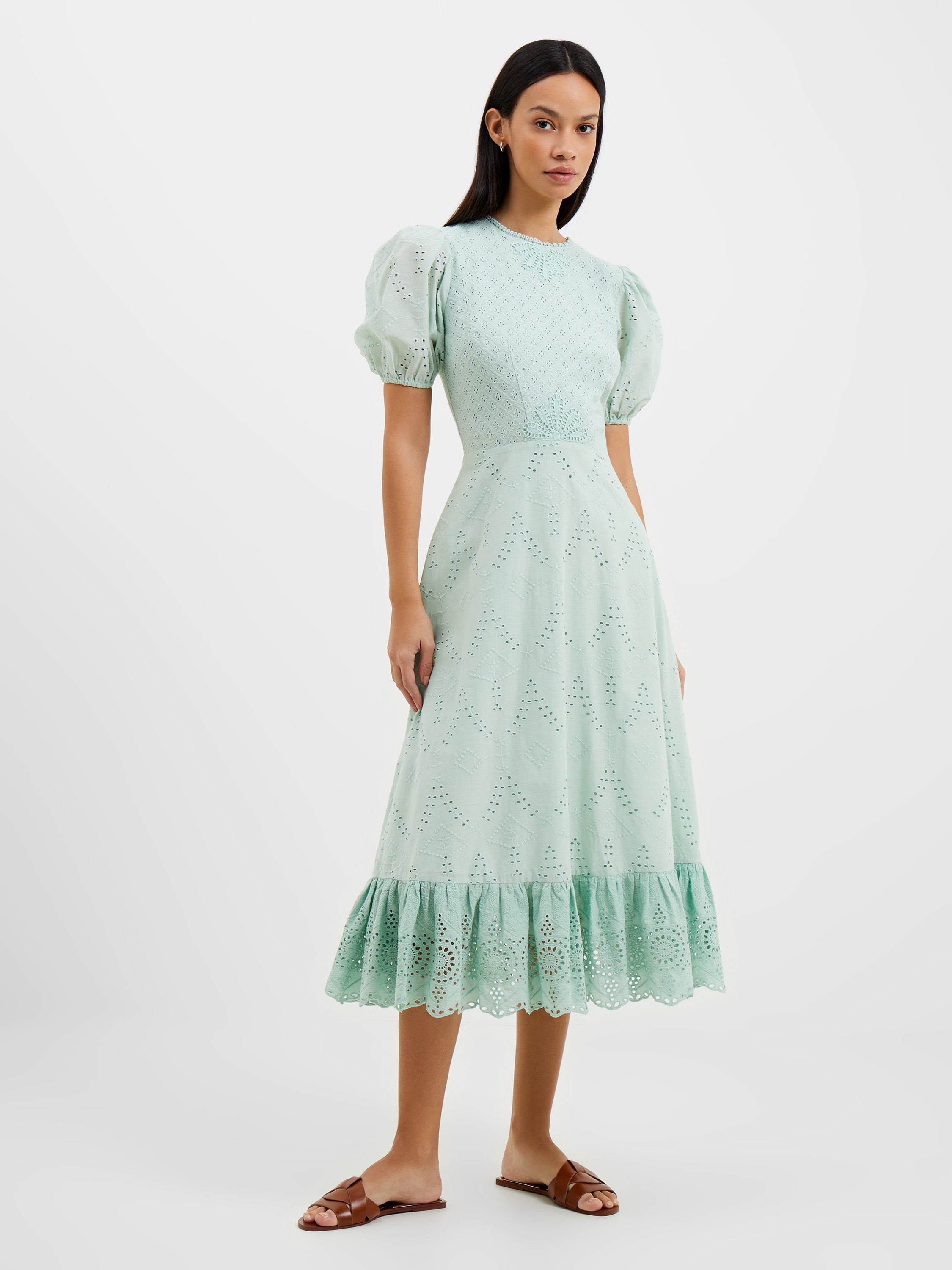French Connection Esse Puff Sleeve Dress
