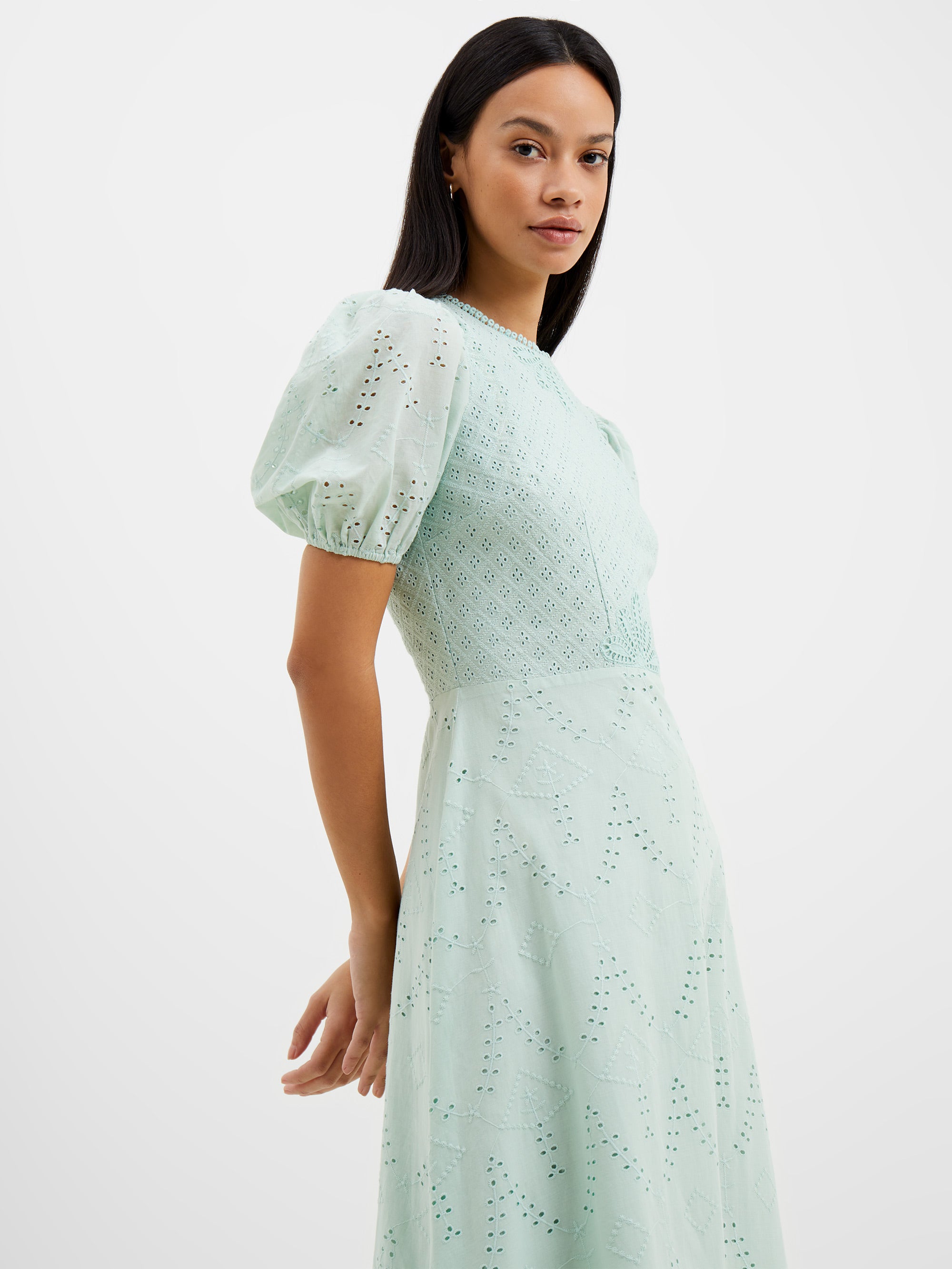 French Connection Esse Puff Sleeve Dress