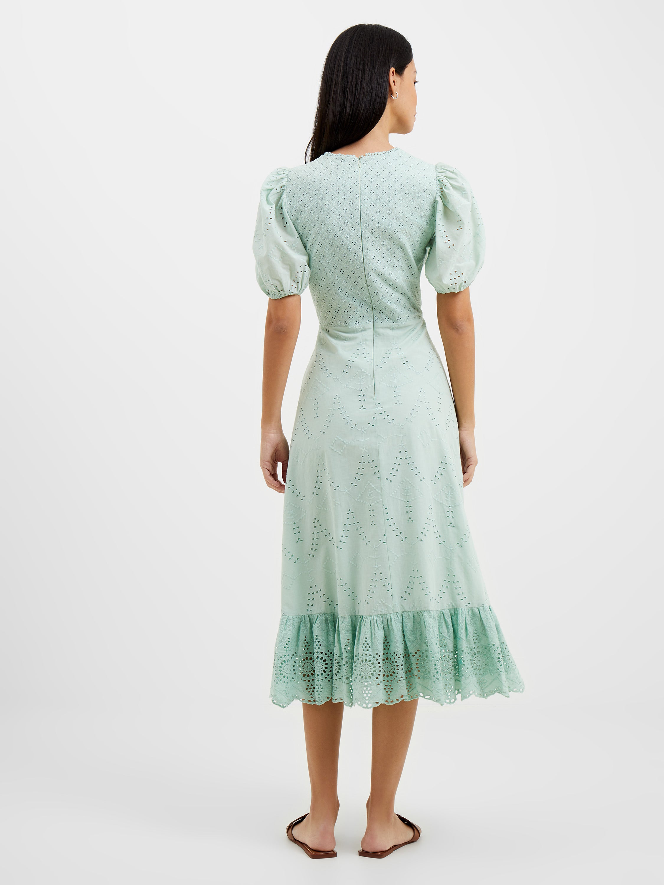 French Connection Esse Puff Sleeve Dress
