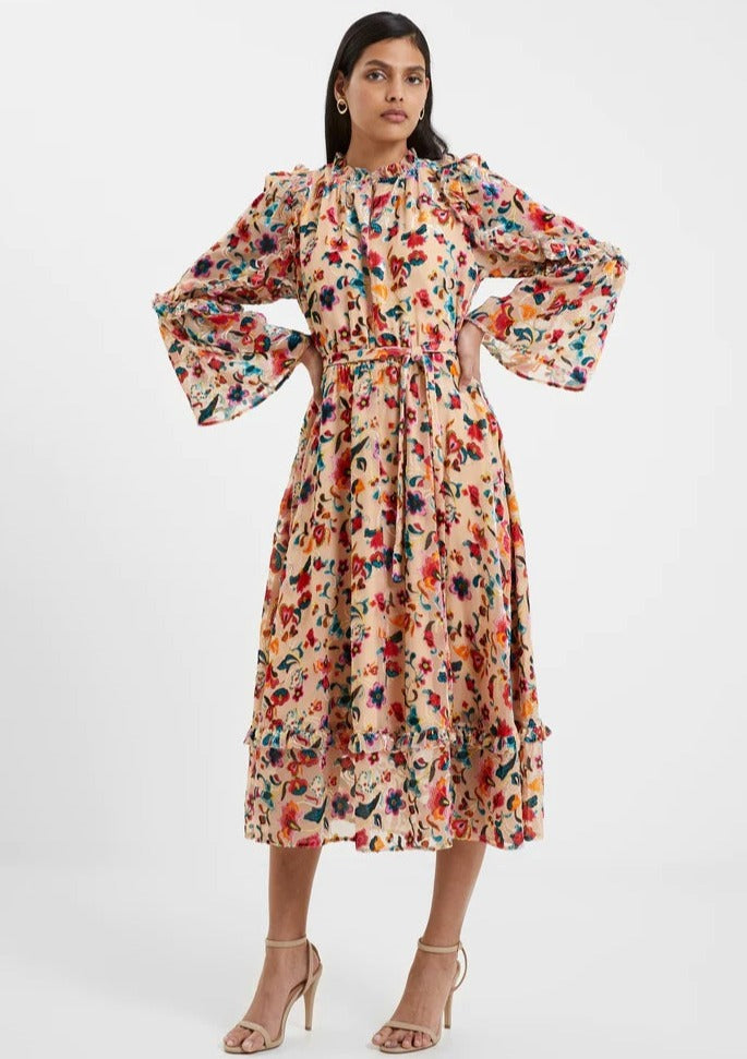 French Connection Avery Burnout Dress