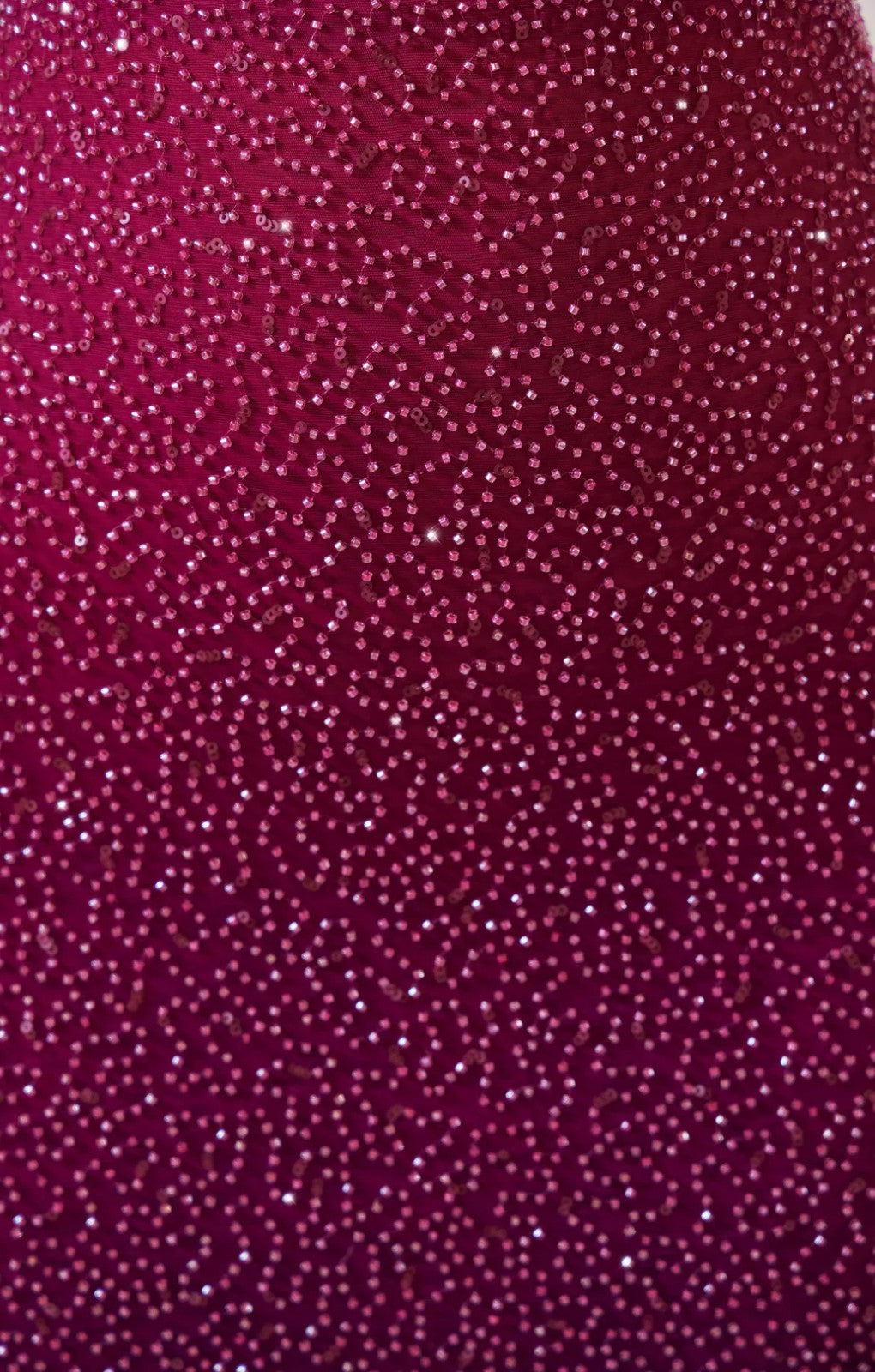 Oh Polly Monte Carlo - Embellished Maxi Dress in Pink/Purple Ombré