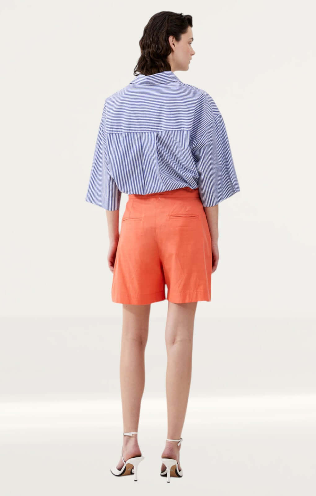 French Connection Alania City Short in Coral