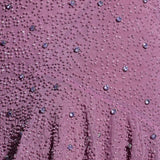 Oh Polly Beaufort Embellished Cold Shoulder Mini Dress in Grape