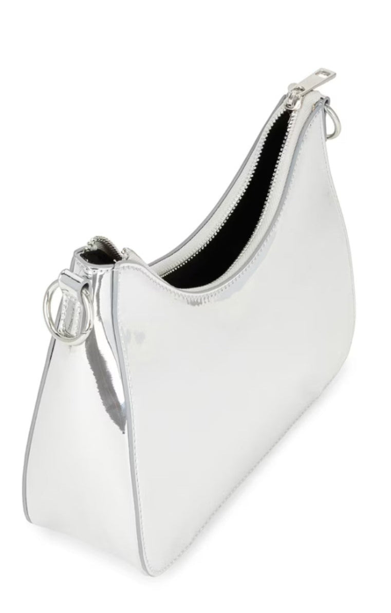 8 Other Reasons It Girl Silver Bag – accessories by 8 Other Reasons, available to rent from Hirestreet