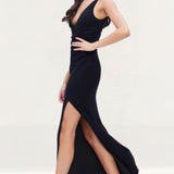 Dress The Population Navy Jordan Dress