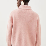 Karen Millen Lofty Knit Chunky Cable Wool Jumper