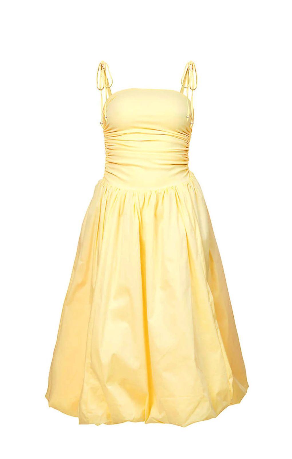 Amy Lynn Alexa Yellow Puffball Dress