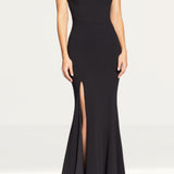Dress The Population Amy Maxi Dress in Black