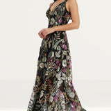 Dress The Population Ariyah Maxi Dress in Black