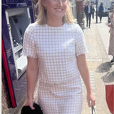 Oasis Tweed Fringed Co-Ord