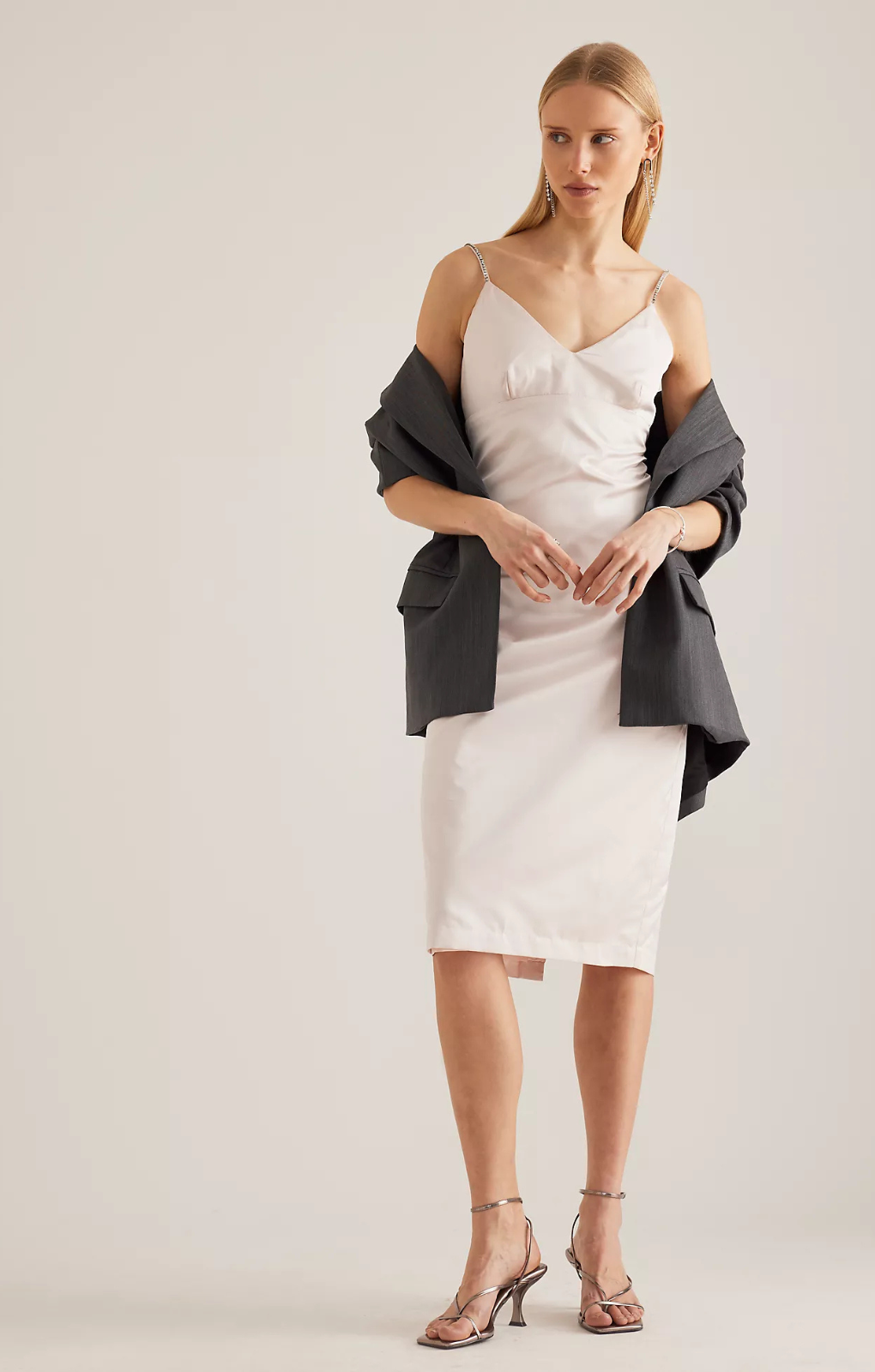 Anthropologie Embellished-Strap Midi Dress – dresses by Anthropologie, available to rent from Hirestreet