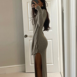 Asos Design Supersoft Maxi Dress With Scarf Detail In Oat