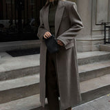 NA-KD Oversize Single Breasted Coat In Grey
